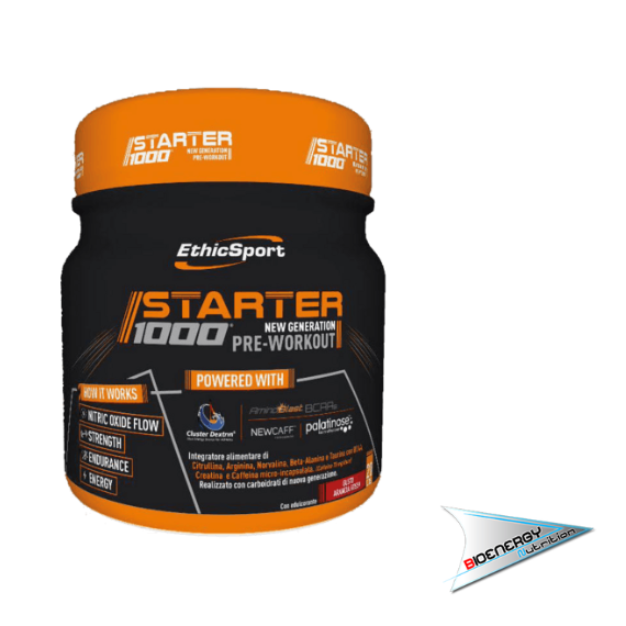 EthicSport-STARTER 1000 (Gusto arancia rossa - Conf. 400 gr)     